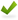 Checkmark - Green