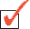 Checkmark - Red